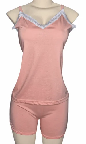 PIJAMA MUJER MELÓN SWEET DREAMS - ALGODÓN