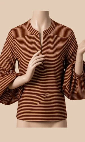 BLUSA CUELLO "V"